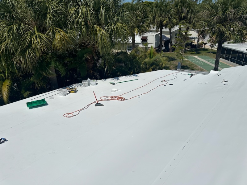 mobile home tpo roof estero fl
